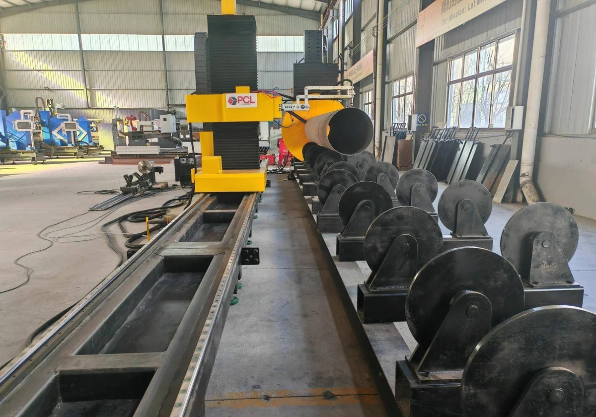 600β2000mm Large Diameter Steel Pipe Cutter